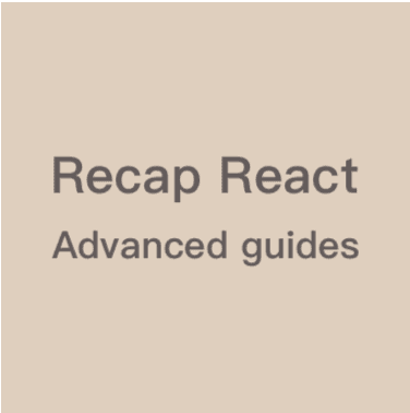 Recap React - Context / Error Boundaries